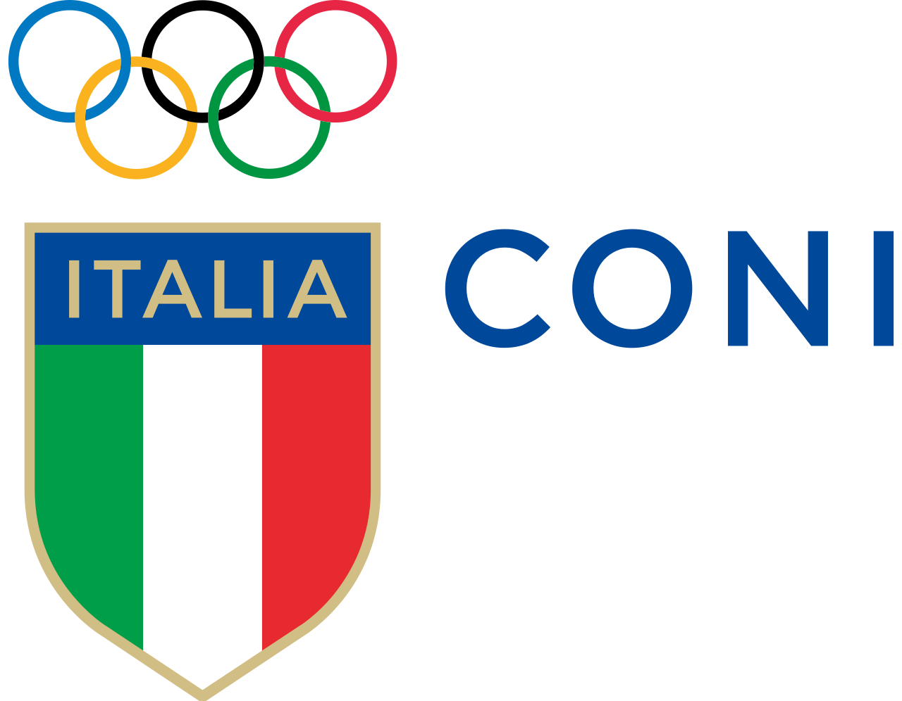 Comitato Olimpico Nazionale Italiano CONI Logo